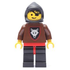 Minifigurka LEGO Fighter (Wolfpack) - Black Hood
