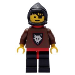 Minifigurka LEGO Fighter (Wolfpack) - Black Hood, Red Plastic Cape