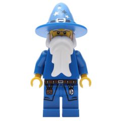 Minifigurka LEGO Wizard (Kingdoms) - Blue, 3626b