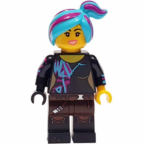 Minifigurka LEGO Lucy Wyldstyle, Medium Azure Hair