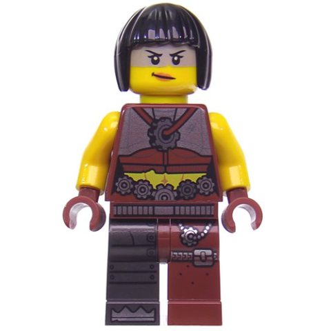 Minifigurka LEGO Sharkira, Hair