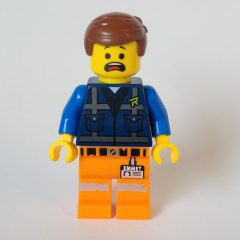 Minifigurka LEGO Emmet, Dark Blue Rex Dangervest Vest