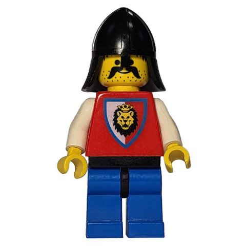 Minifigurka LEGO Knight (Royal Knights) - Blue Legs, Black Neck-Protector