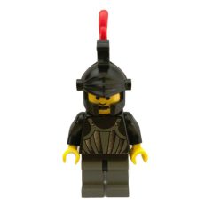 Minifigurka LEGO Knight (Fright Knights) - Black Helmet, Red Triple-Plume