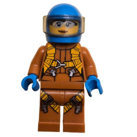 Minifigurka LEGO Arctic Explorer, Pilot, Dark Azure Helmet