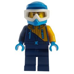 Minifigurka LEGO Arctic Explorer, Dirt Bike Helmet, Snow Goggles