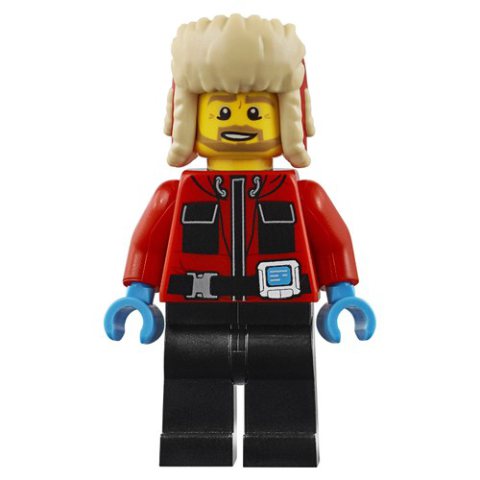 Minifigurka LEGO Arctic Photographer / Biologist