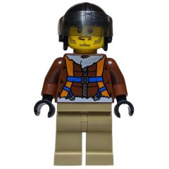 Minifigurka LEGO Arctic Explorer, Pilot, Black Helmet, Stubble
