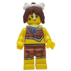 Minifigurka LEGO Cave Woman with Bone in Hair