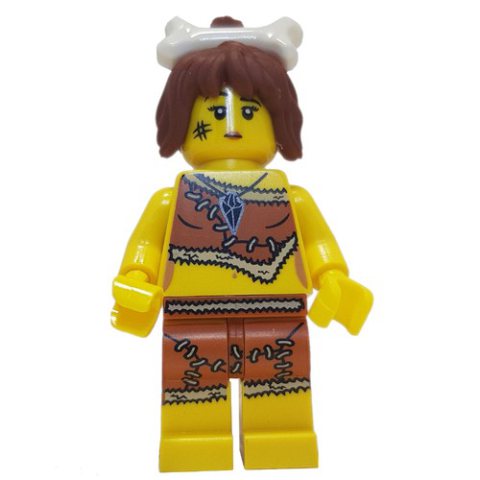 Minifigurka LEGO Cave Woman with Bone in Hair