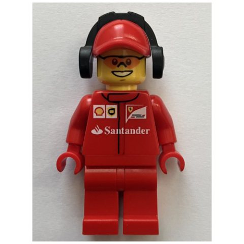 Minifigurka LEGO Crew Member Ferrari, Sunglasses
