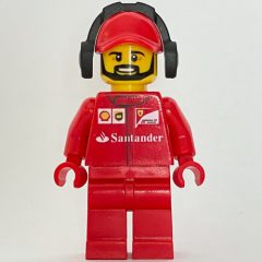 Minifigurka LEGO Crew Member Ferrari, Beard