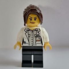 Minifigurka LEGO Engineer, Ferrari, Female, Black Legs