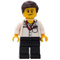 Minifigurka LEGO Team Manager, Mercedes