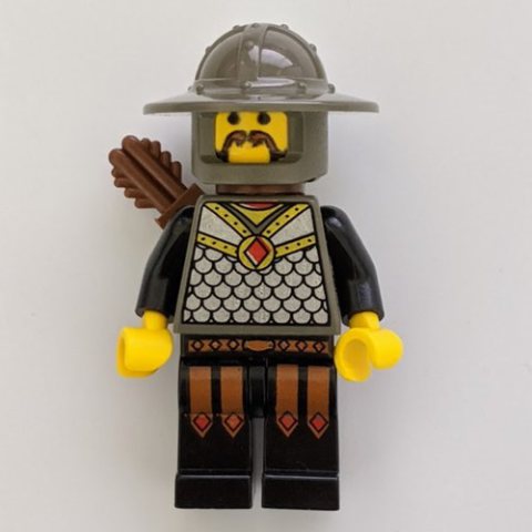 Minifigurka LEGO Archer (Knights Kingdom I) - Leather on Legs