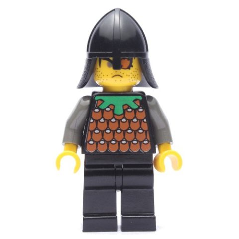 Minifigurka LEGO Knight (Knights Kingdom I) - Bull Robber, Black Neck-Protector