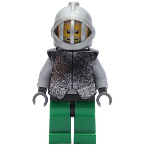Minifigurka LEGO Knight (Knights Kingdom II) - Hero, Light Gray Beard