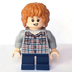 Minifigurka LEGO Gray Mitchell with Short Legs