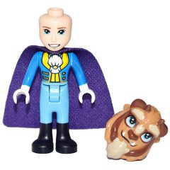 Minifigurka LEGO Beast, Blue Jacket, Medium Blue Legs, Dark Purple Cape