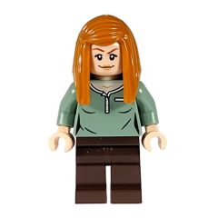 Minifigurka LEGO Ginny Weasley, Sand Green Top