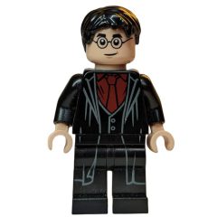 Minifigurka LEGO Harry Potter, Long Robes with Pleats over Dark Red Shirt and Tie