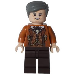 Minifigurka LEGO Horace Slughorn, Reddish Brown Vest with Swirls