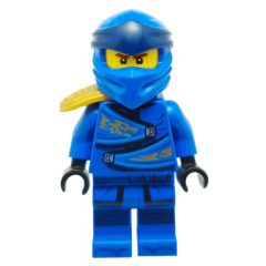 Minifigurka LEGO Jay with Pearl Gold Shoulder Cover (Legacy)