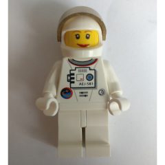 Minifigurka LEGO Astronaut - White Torso and Legs, Gold Visor, Female