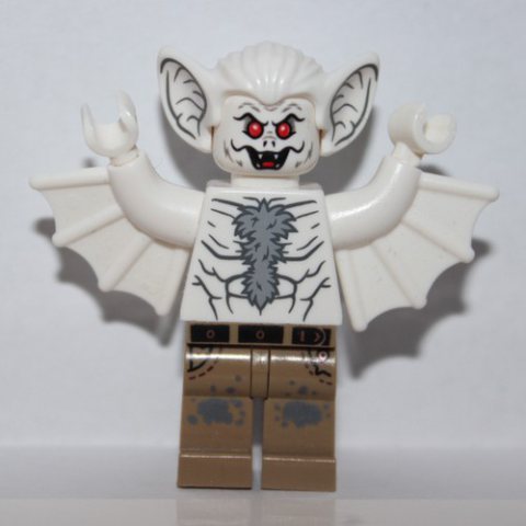 Minifigurka LEGO Man-Bat, White