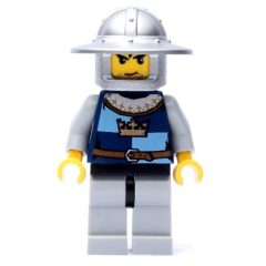Minifigurka LEGO Knight, Dark Blue, Wide Brim Helmet