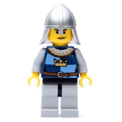 Minifigurka LEGO Knight, Dark Blue, Helmet