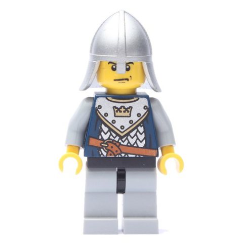 Minifigurka LEGO Knight, Dark Blue, Helmet