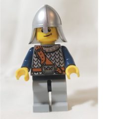 Minifigurka LEGO Knight, Dark Blue, Helmet, Smile