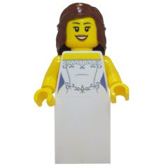 Minifigurka LEGO Bride, White Corset Dress