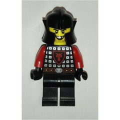 Minifigurka LEGO Dragon Knight, Red, Helmet, Stubble