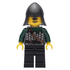 Minifigurka LEGO Dragon Knight, Dark Green, Helmet