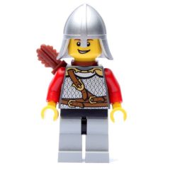 Minifigurka LEGO Lion Knight, Archer, Helmet, Quiver