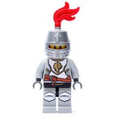 Minifigurka LEGO Lion Knight, Helmet with Red Plume