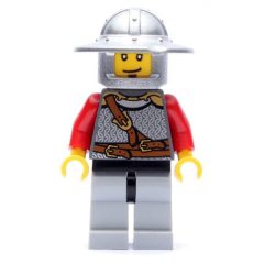 Minifigurka LEGO Lion Knight, Wide Brim Helmet, Soul-patch
