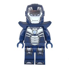 Minifigurka LEGO Iron Man Mark 30 Armor / Tazer (Blue Steel) Armor