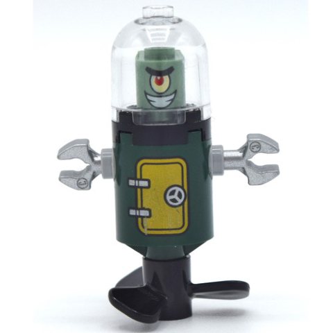 Minifigurka LEGO Plankton - Helmet