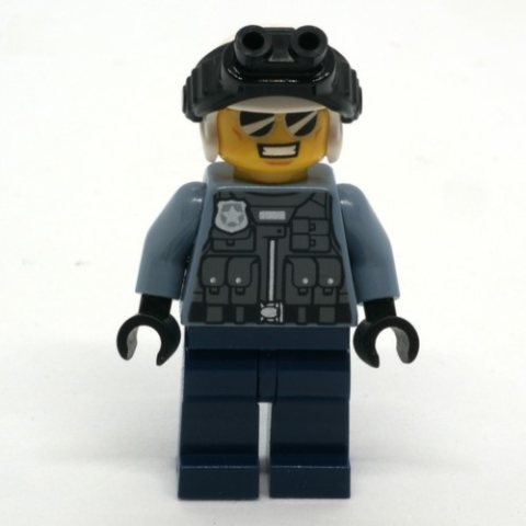 Minifigurka LEGO Duke Detain, Helmet and Goggles