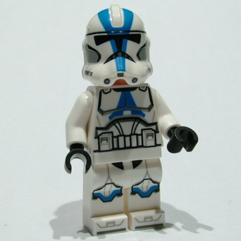 Minifigurka LEGO Clone Trooper, 501st Legion, White Arms