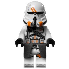 Minifigurka LEGO Clone Trooper, Airborne, Orange Markings