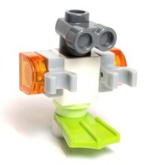Minifigurka LEGO Zobo - Flipper