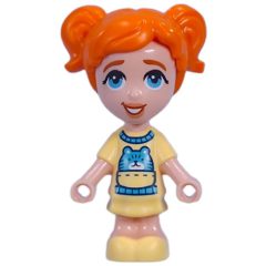 Minifigurka LEGO Ella - Bright Light Yellow