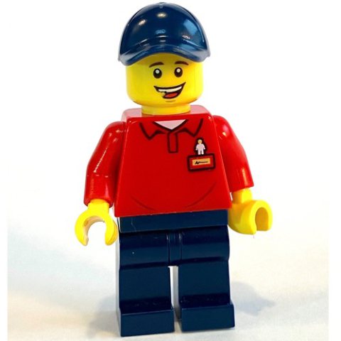 Minifigurka LEGO LEGOLAND Park Employee