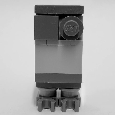 Minifigurka LEGO GNK Power Droid (Gonk) - Light Bluish Grey Body, Dark Bluish Grey Legs