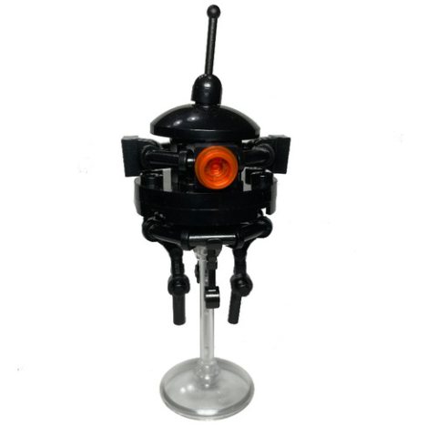 Minifigurka LEGO Imperial Probe Droid (Trans Clear Dish Stand, Lever on Top)