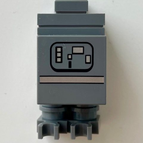 Minifigurka LEGO GNK Power Droid (Gonk) - Dark Bluish Grey